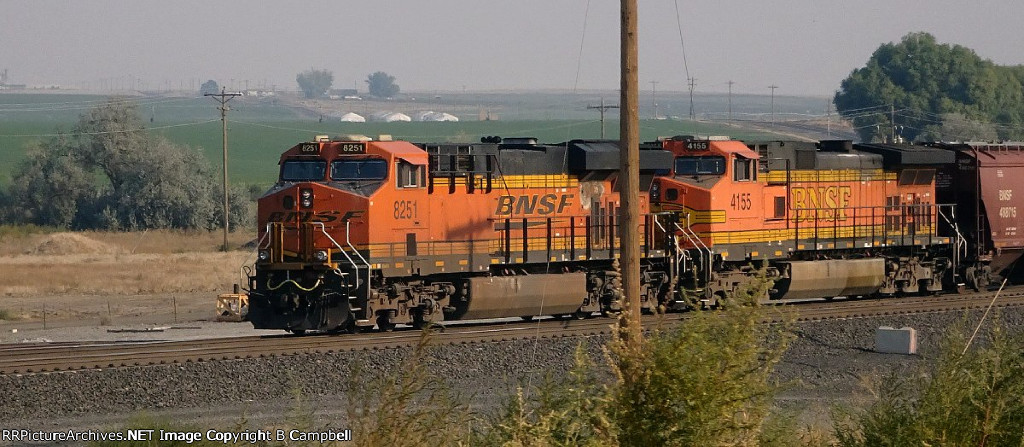 BNSF 8251-BNSF 4155